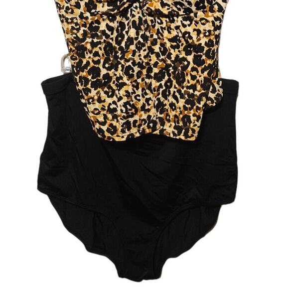 Swimsuits for all Leopard Print Wired 2 Piece Set - Picture 3 of 15